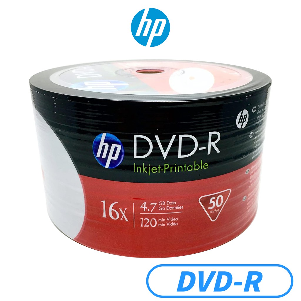 【HP】中環代工 A級 16X DVD-R 50片桶裝 光碟 DVD