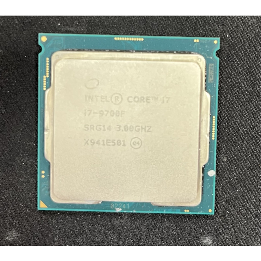 泓達電腦 二手CPU 無保固 Intel i7-9700f