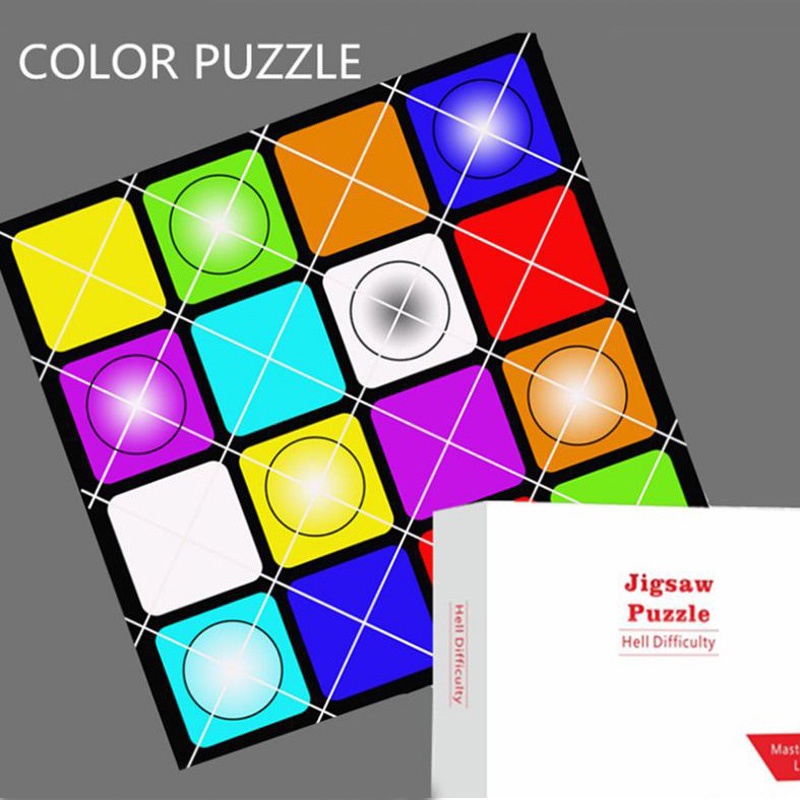 Color Puzzl 超難燒腦10級難度 色彩 40關挑戰 現貨 兒童玩具 格格不入 國王皇后母嬰用品玩具