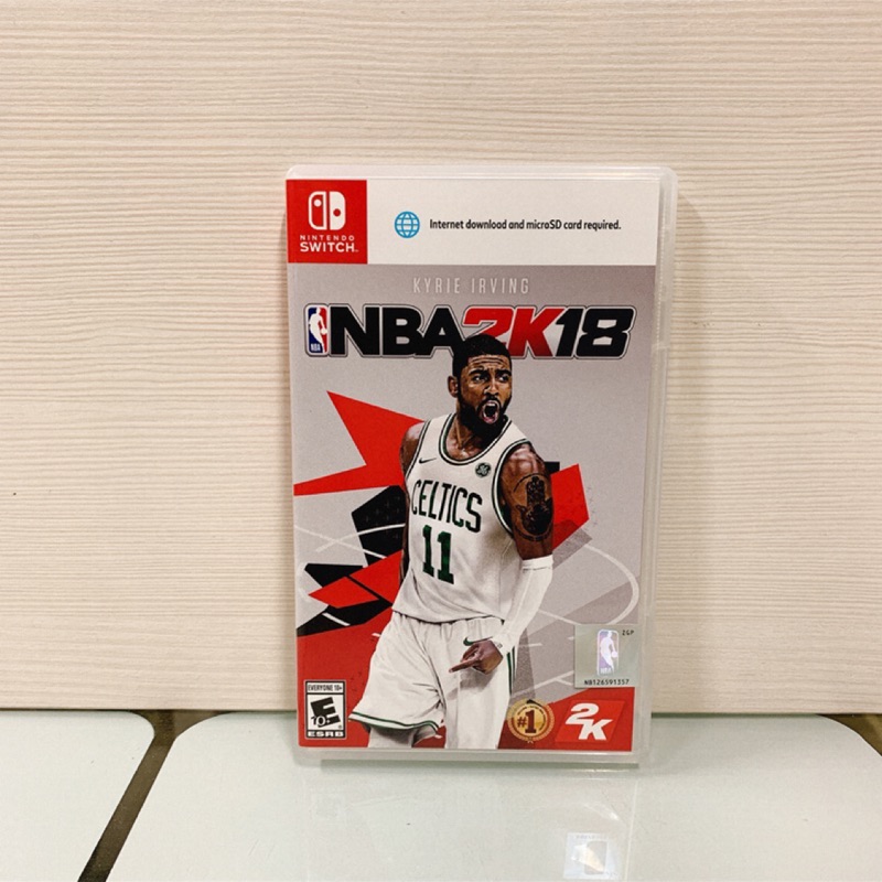 二手 現貨 Switch NBA 2K18 台灣代理 英文版 NS 任天堂 Nintendo 籃球遊戲
