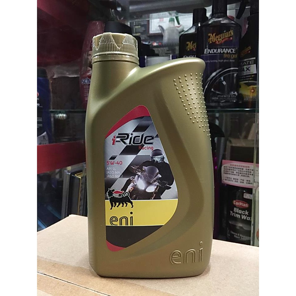 【阿齊】ENI I-RIDE RACING 5W40 機車機油 MA2 1L