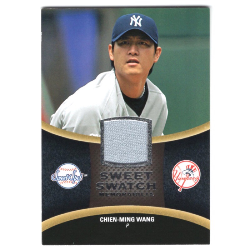 王建民 Chien-Ming Wang 絕版Upper Deck Game-Used球衣卡 MLB 球員卡 球衣卡