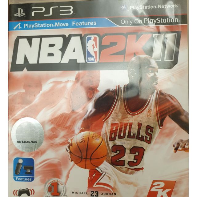 PS3遊戲片 NBA2K11英文版 二手