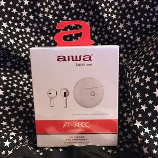 Aiwa 愛華 AT-X80Q 真無線藍芽耳機_全新盒裝未拆