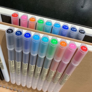 現貨 自由換芯膠墨筆 筆組 MUJI 無印良品 0.38 膠墨中性筆 筆 原子筆 中性筆 按壓筆 膠墨筆 無印 全新品