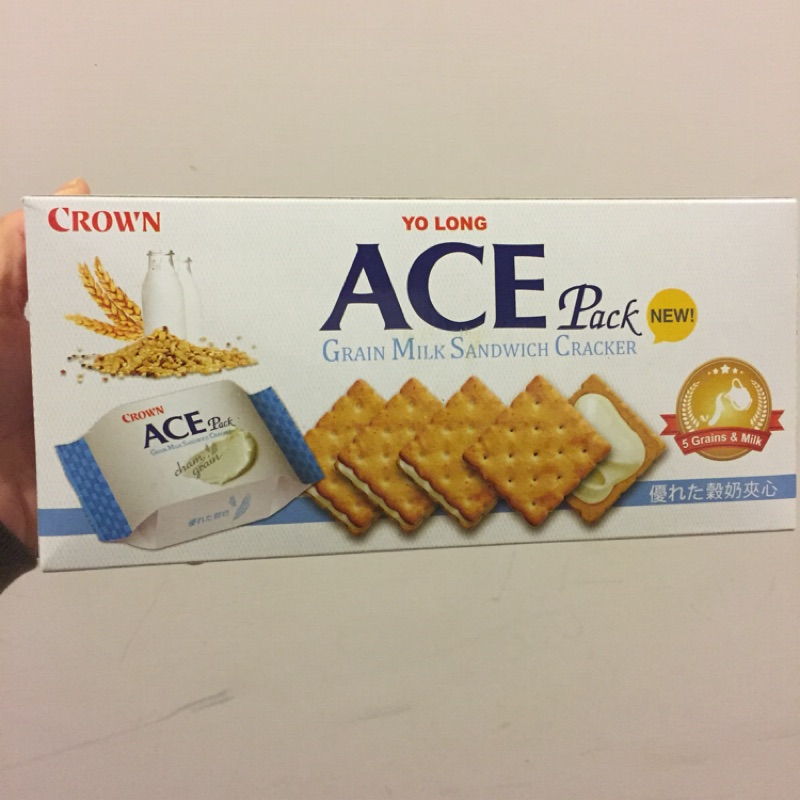ACE夾心餅乾系列（牛奶夾心）（2024.1.25到期）