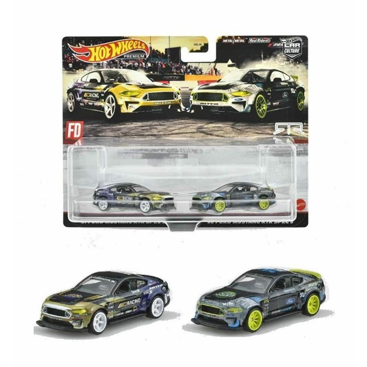 現貨 Hot Wheels 風火輪 2021 FORD MUSTANG RTR SPEC 5 野馬 拉力版 雙車 兩車組