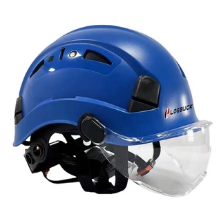LOEBUCK高檔美式頭盔ABS安全頭盔防撞頭盔護目遮陽鏡防撞探險溯溪救援通過BSMI商檢局認證字號R06311