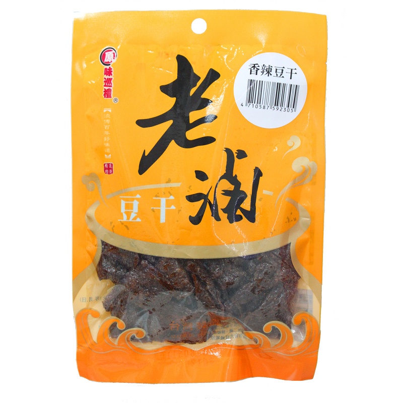 原味巡禮 老滷豆干(香辣豆干) 120g【家樂福】