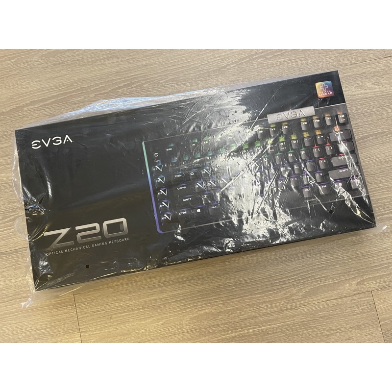 全新未拆 EVGA Z20 機械式鍵盤 + X12 電競滑鼠