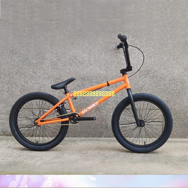 限時免運 SHOWKE20寸高碳鋼BMX自由小輪徑車特技花式街車表演自行車單車X1#