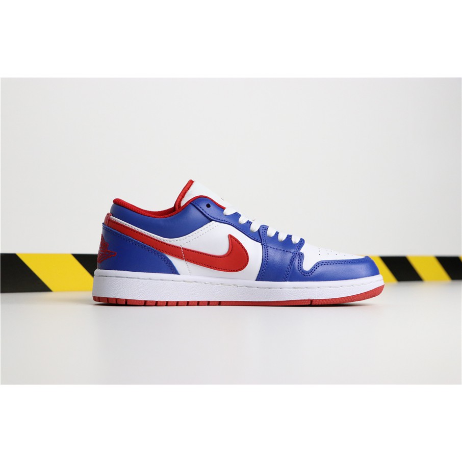 jordan 1 blue red and white