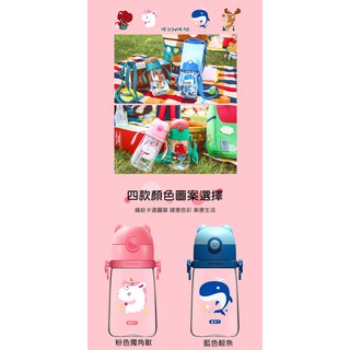 【BEDDYBEAR】BEDDYBEAR 動物兒童學習杯 兒童水壺 tritan水壺 吸管水壺(臺灣現貨-原廠正品)