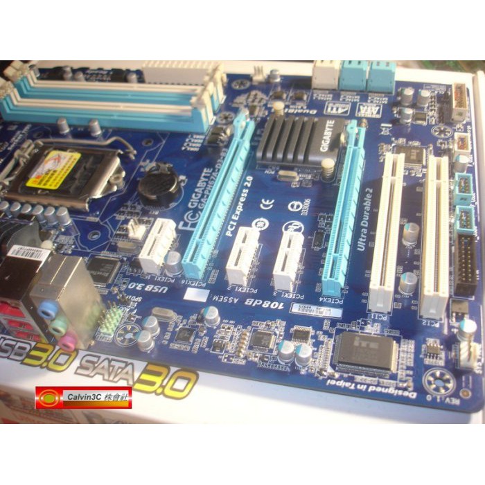 技嘉 GA-PH67A-D3-B3 1155腳位 Intel H67晶片組 4組DDR3 6組SATA 2組USB3.0