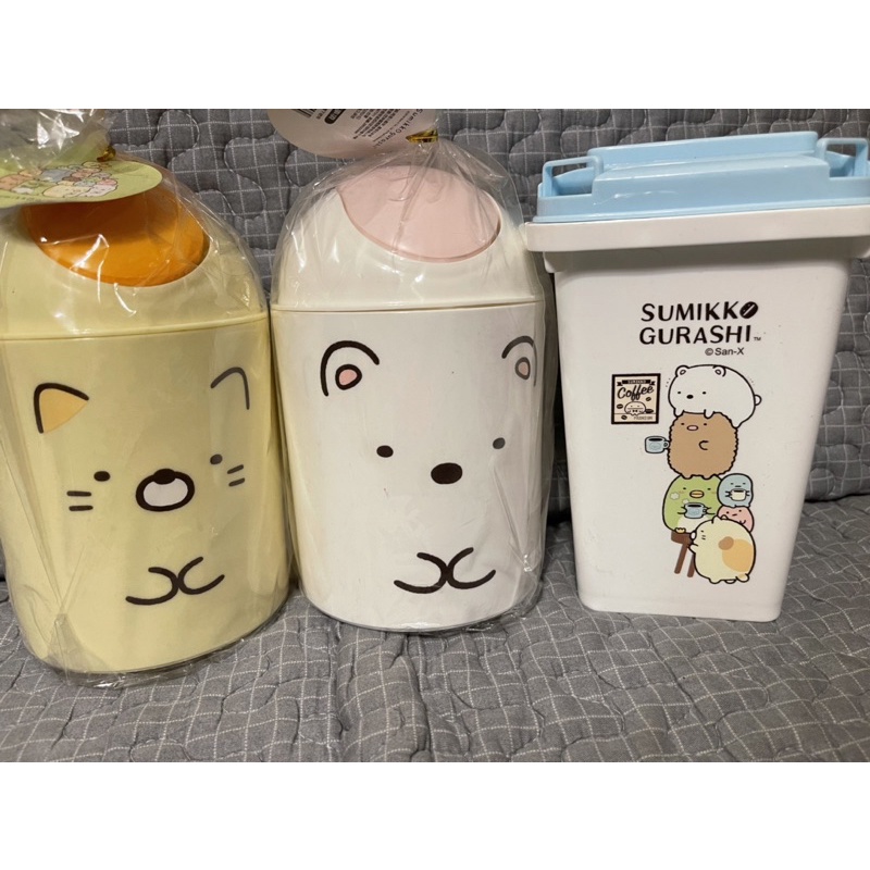 日本🇯🇵角落生物/角落小動物 桌上型垃圾桶/收納盒/存錢筒