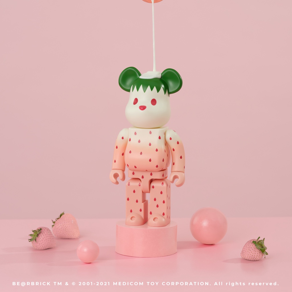 BE@RBRICK CLOT「Summer Fruits」水果二代 草莓+西瓜1000% 兩隻