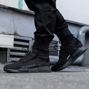 帝安諾-Adidas Original NMD TS1 Gore-Tex GTX Black 聯名款 AQ0927 全黑