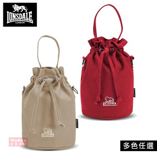 LONSDALE 英國小獅包 側背包 60周年經典款 帆布 牛仔 斜背 水桶包 手提包 LD1313 得意時袋