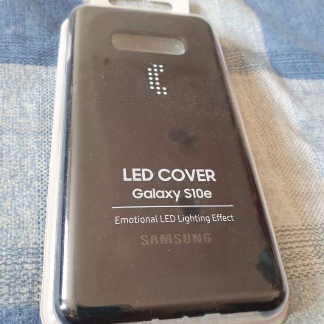 原廠盒裝公司貨 Samsung Galaxy S10e 原廠LED 智能背蓋 黑