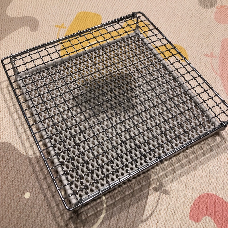 日本丸十金 金屬陶瓷雙層燒烤網(大款)日本製