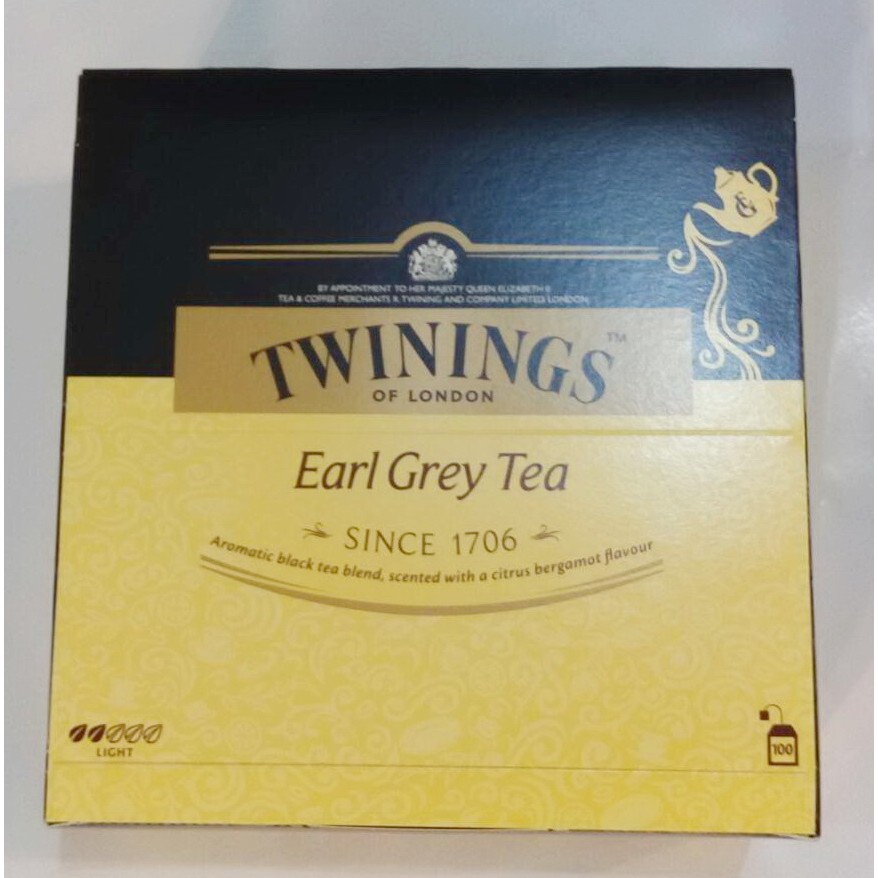 好事多Costco 英國Twinings唐寧茶 (黃色_伯爵茶) 100入 現貨