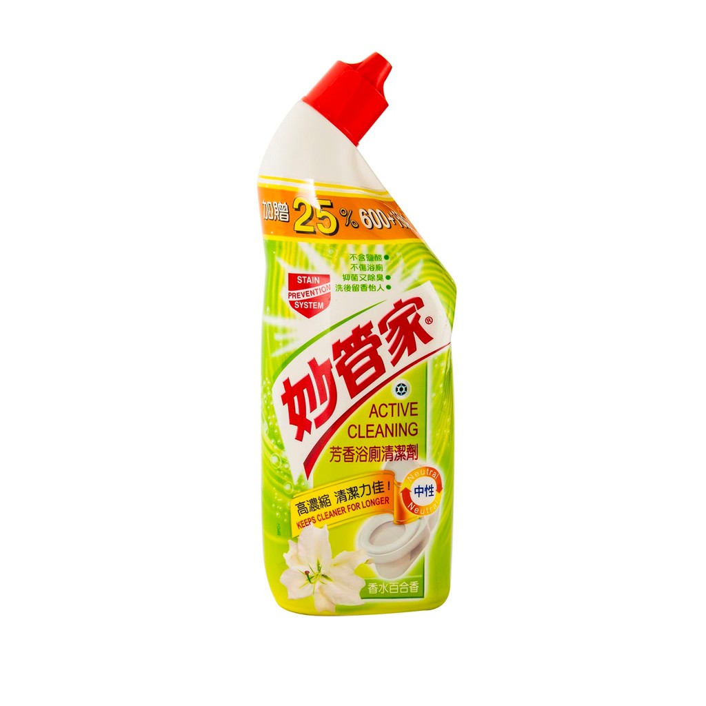 妙管家芳香浴廁清潔劑 香水百合 大潤發 蝦皮購物