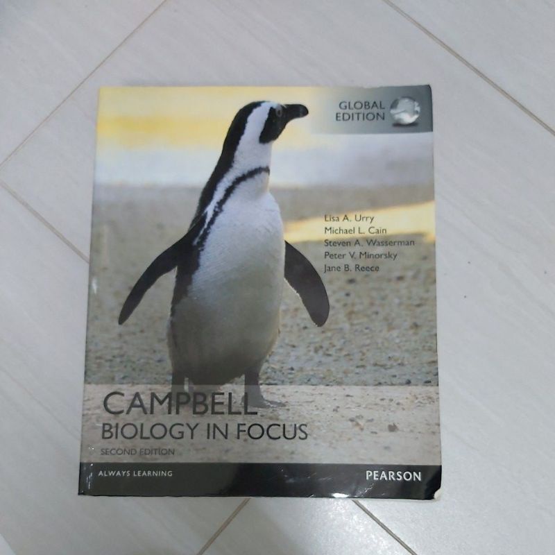 Campbell biology in focus 2th edition 普通生物學原文書 第二版