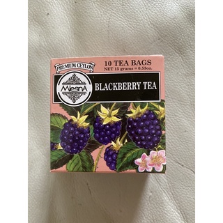 Mlesna｜Blackberry Tea曼斯納 藍莓紅茶 10入茶包/盒 現貨