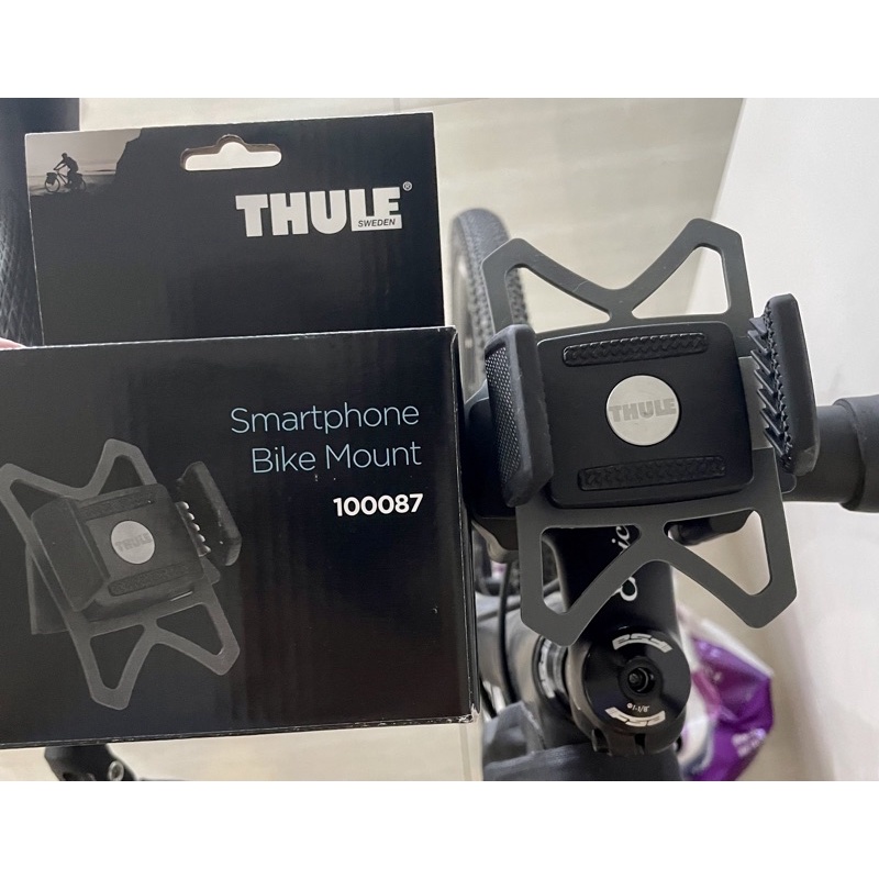 二手極新 Thule Smartphone Bike mount 可旋轉單車手機架 (灰)