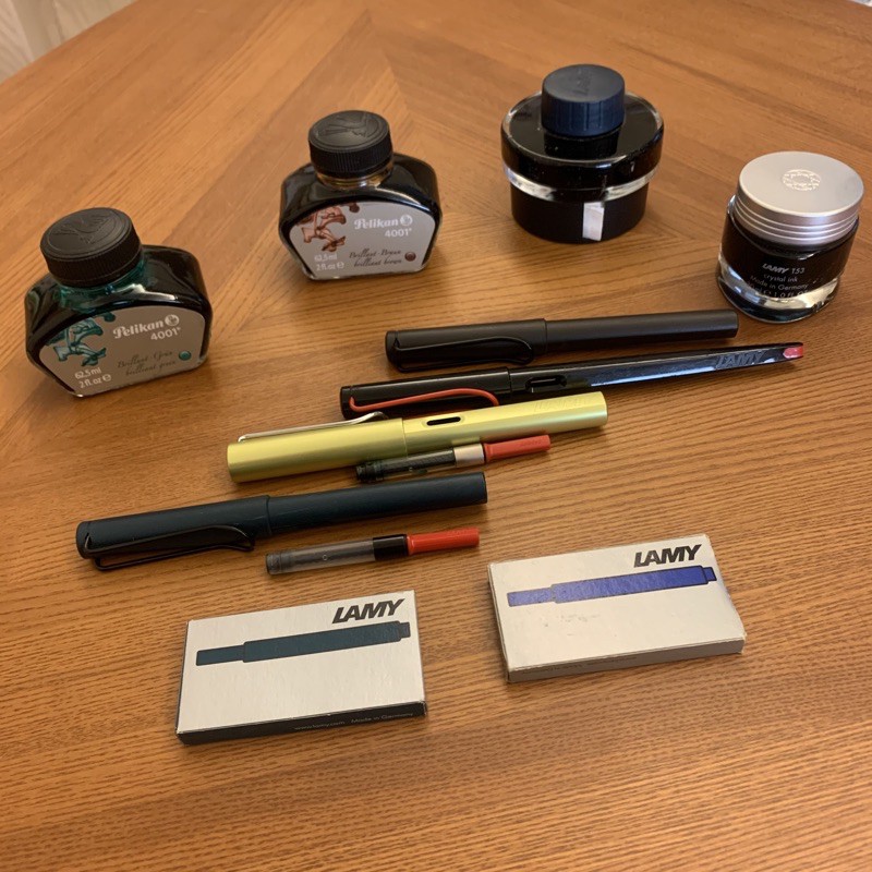 二手 Lamy Pelikan 鋼筆 墨水