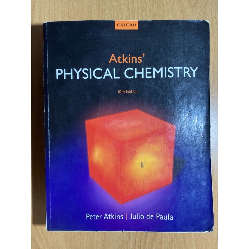 Physical Chemistry 物理化學 / Atkins 10E Oxford