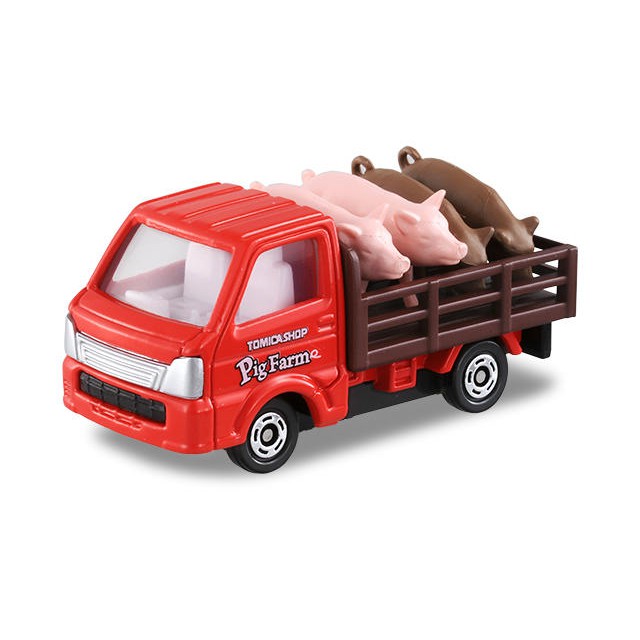 現貨 Tomica Shop 限定 多美 豬車 養豚場 家畜搬運車 養豬場貨車 載豬車 小汽車