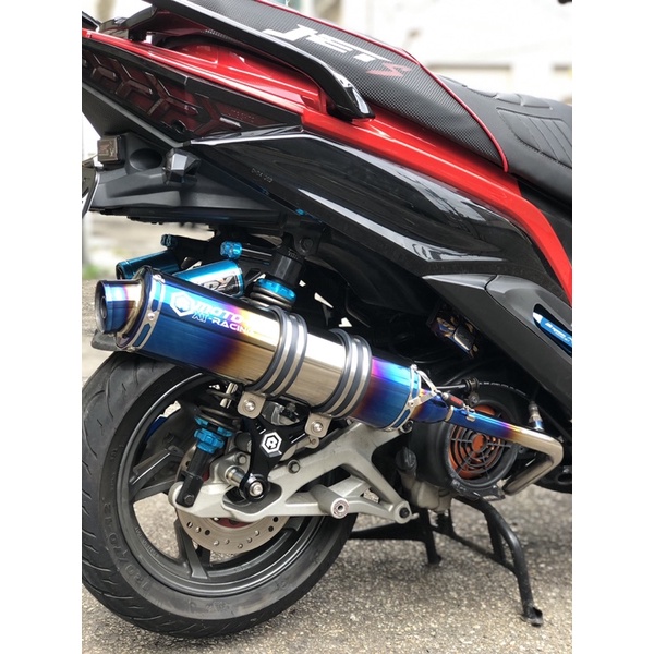 MOTO R MOTO-R 排氣管 XT 正鈦合金排氣管 直通靜音 全段正鈦 漸擴 勁戰、雷霆S、JETS