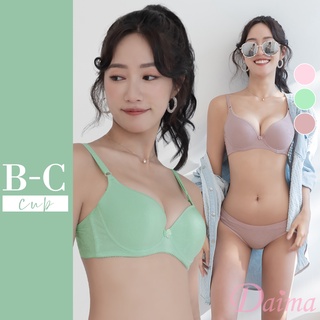 【黛瑪Daima】台灣製/MIT 糖果色緹花內衣/褲 B-C 多色可選 T2803