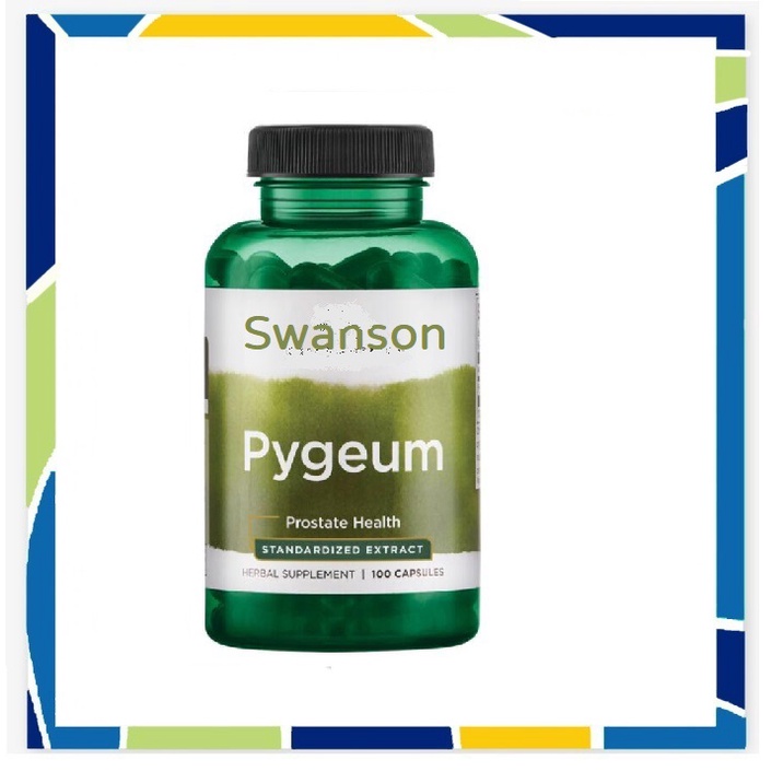 🔹🔹100顆  Swanson Pygeum 高含量 非洲刺李 500mg 委任空運報關服務 wknd