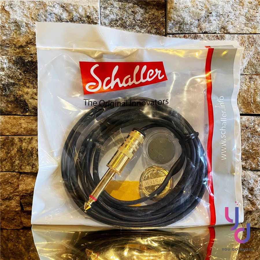 分期免運 德國製 Schaller Oyster S/P Gold 貼片式 拾音器 烏克麗麗 木箱鼓 木吉他 二胡