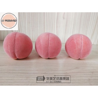 模擬模型假道具佛堂供品模擬仙桃假桃子泡沫裝飾品