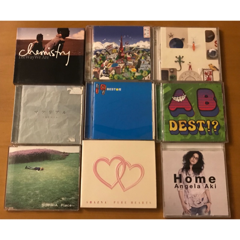 二手cd 化學超男子 森山直太朗 Spize Sophia 19 Greeeen Shazna Angela Aki 蝦皮購物