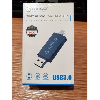 Orico Type-C+USB3.0二合一多功能讀卡機(SD/MicroSD)