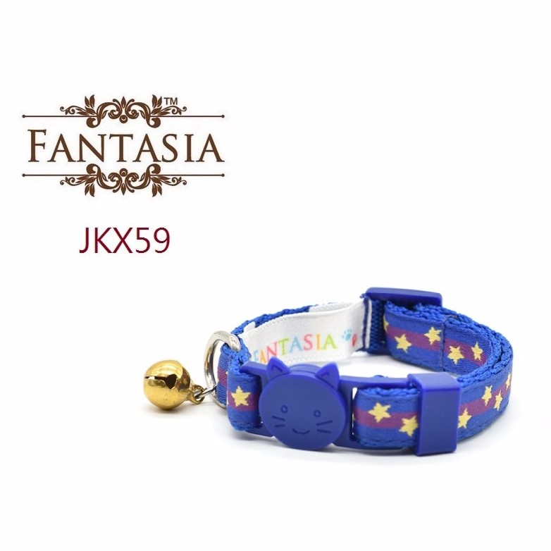 【JKX59】幼貓安全項圈(XS) 安全插扣 防勒 鈴鐺 小貓項圈 范特西亞 Fantasia