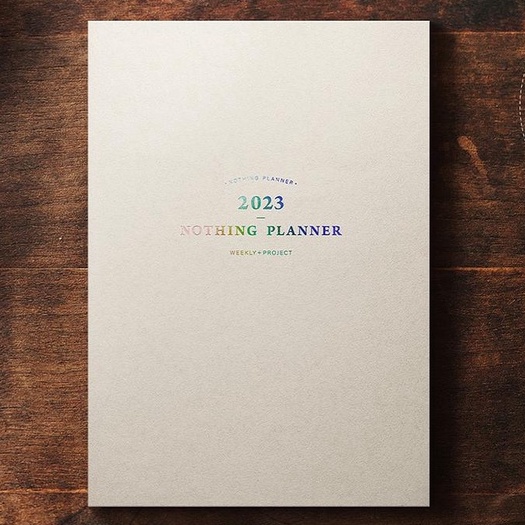 2023 NOTHING PLANNER Weekly + Project專案計畫 eslite誠品