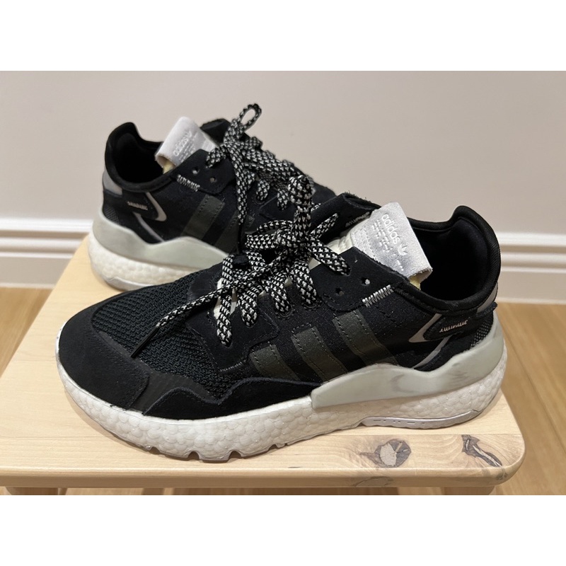 二手 正品 愛迪達 Adidas Original Nite Jogger  US 6 女鞋