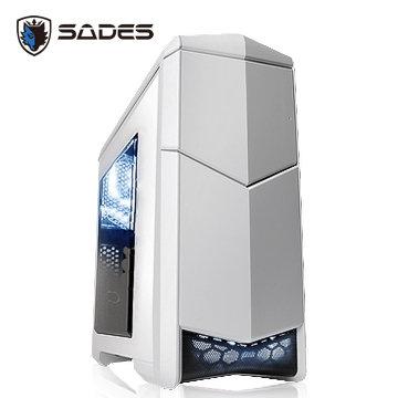 SADES 賽德斯 巴風特-L 白 Baphomet (2大8小)電腦機殼