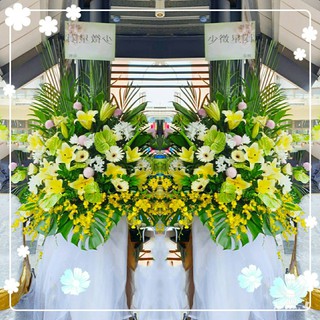公祭 家祭追思花禮 Gfg2 告別式花籃 1對 2個 蝦皮購物