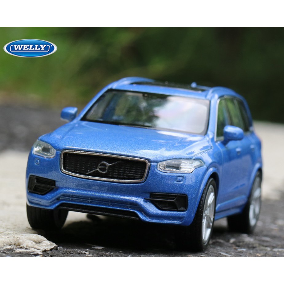 阿莎力 Welly 威利 VOLVO XC90 北歐神鎚 正版授權 1：36 1/36 合金車 模型車 迴力車V01