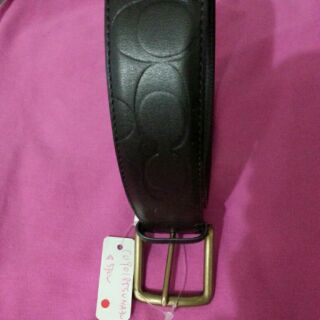 全新正品COACH真皮皮帶[精典logo]