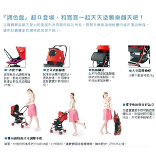 GRACO Citi Lite R 調色盤 超輕量型雙向嬰幼兒手推車 38006