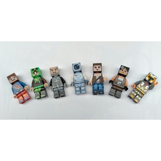 【52 lego】 LEGO Minecraft minifinger 樂高創世神人偶//麥塊人偶