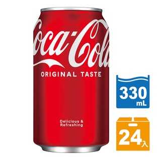 可口可樂330ml*24入$340(桃園周邊限定)任五箱送達