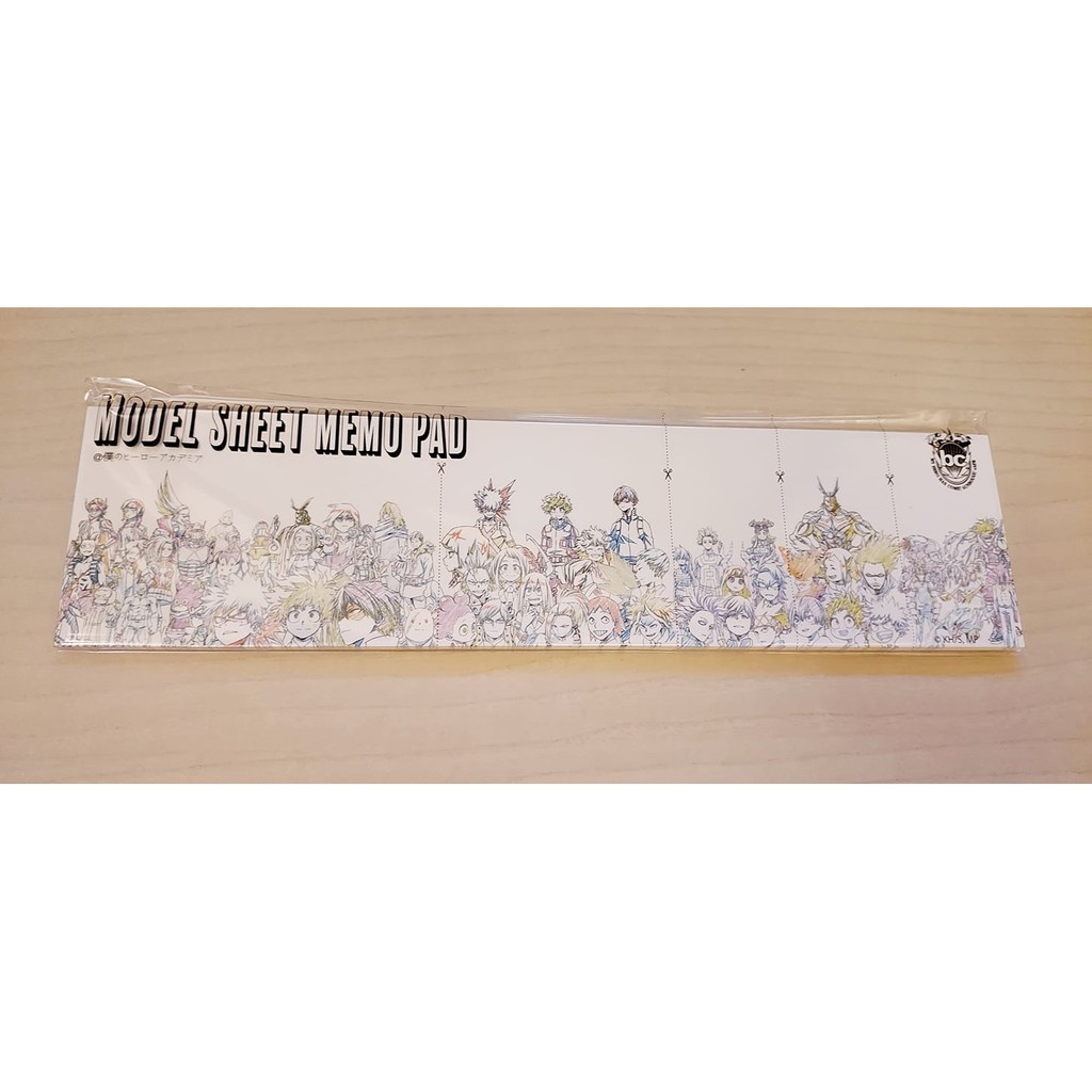 我的英雄學院 文房具 長形便條 原稿風 爆豪轟綠谷切島上鳴梅雨瀨呂茶子飯田相澤麥克歐爾麥特尾白耳郎心操鐵哲物間發目明等